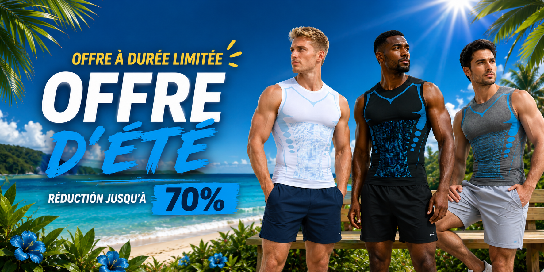 Offre d'été - Réduction jusqu'à 70%
